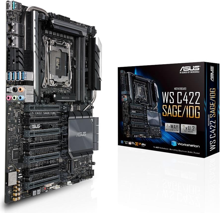 ASUS WS C422 SAGE/10 10G Mainboard Sockel 2066