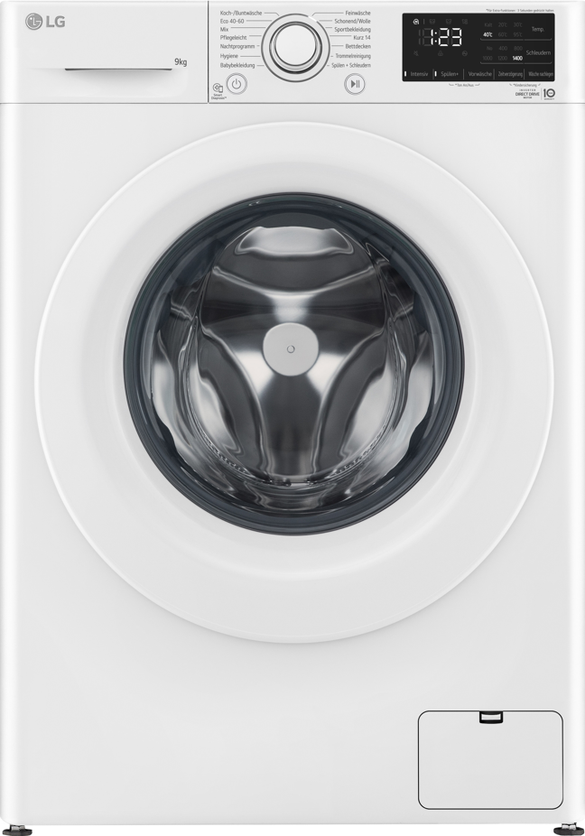 LG Waschmaschine 9kg F4NV3193 Weiß