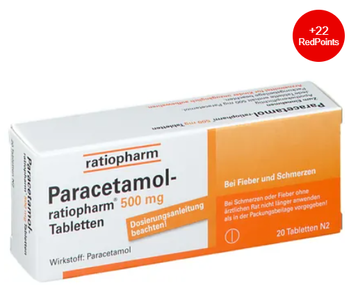 Paracetamol-ratiopharm® 500 mg